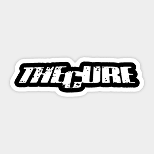 the cure vintage Sticker